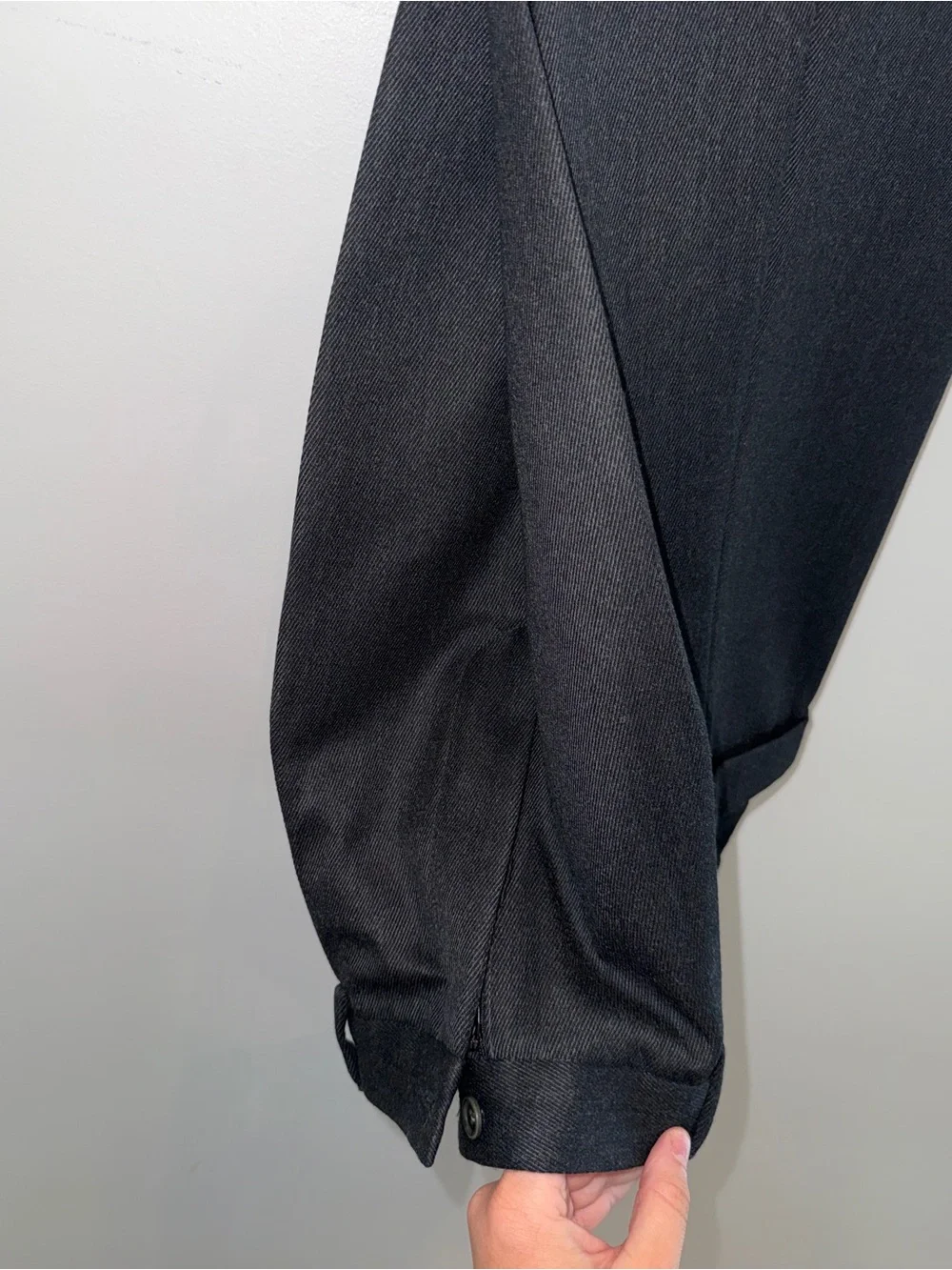 BANANA REPUBLIC Classic Dark Grey Dress Trousers
